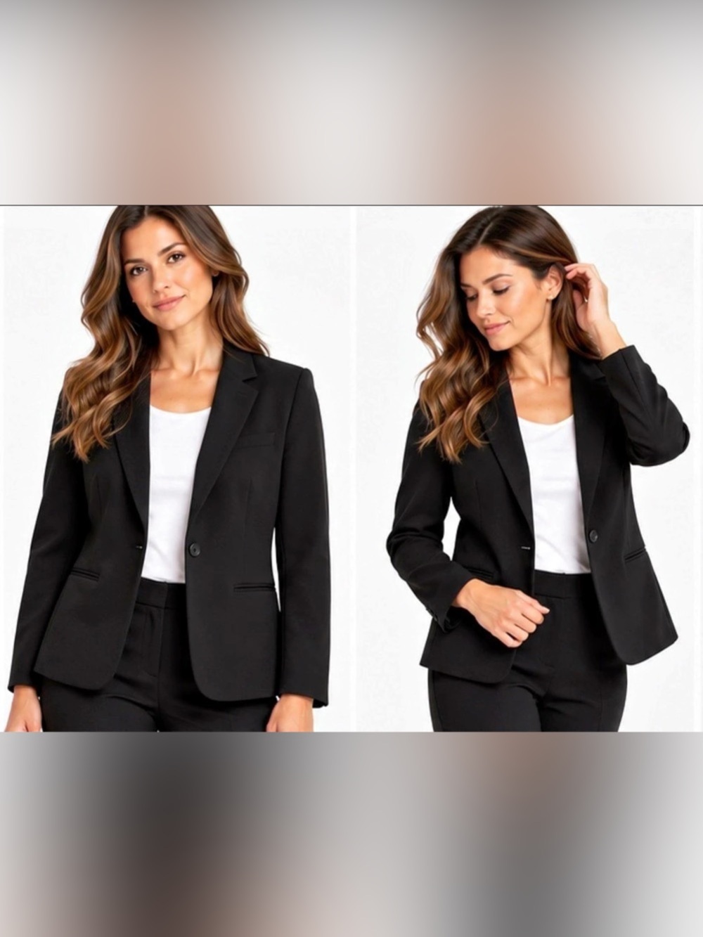 CALVIN KLEIN WOMEN’S BLACK BLAZER – SIZE 16